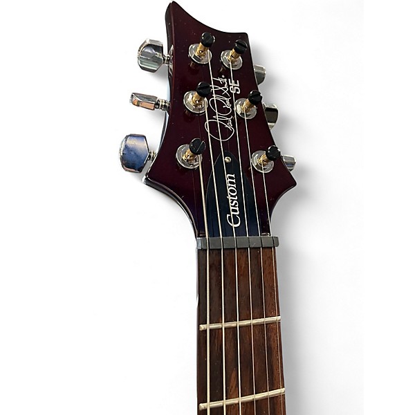 Used PRS SE Custom 24 Brown Sunburst Solid Body Electric Guitar