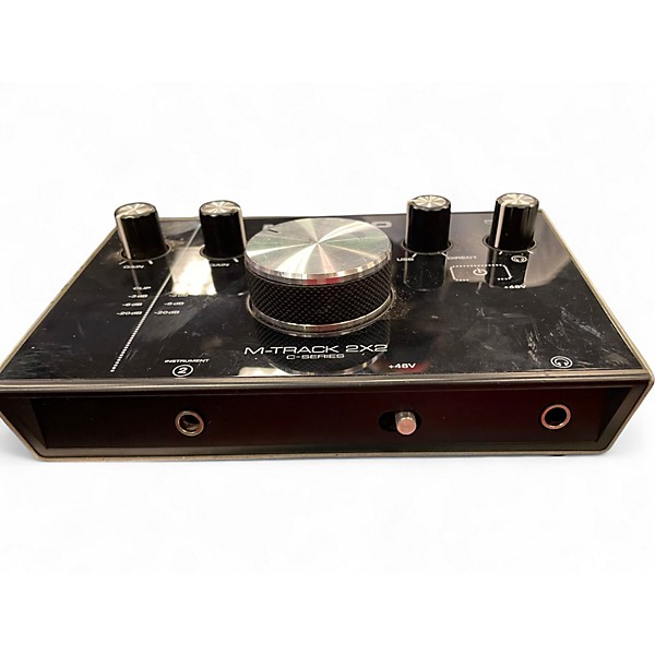 Used M-audipo M-Track 2x2 Audio Interface
