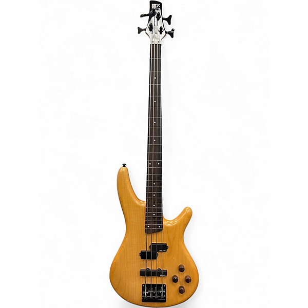 Used Ibanez SR500 Fretless Natural Electric Bass Guitar