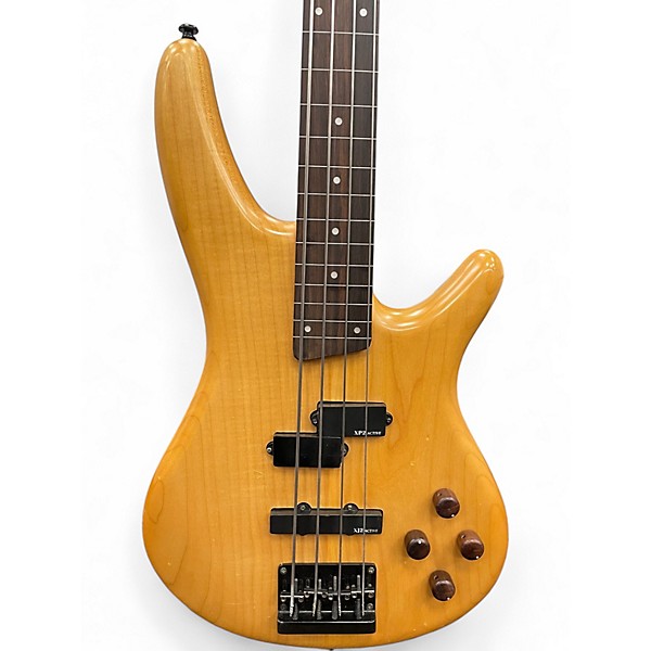 Used Ibanez SR500 Fretless Natural Electric Bass Guitar