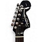 Used Squier Standard Stratocaster Black Solid Body Electric Guitar