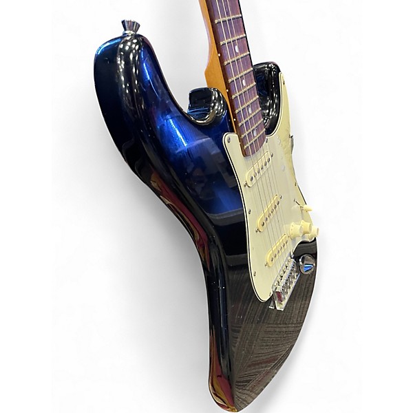 Used AXL JOHNSON STRAT Black Solid Body Electric Guitar