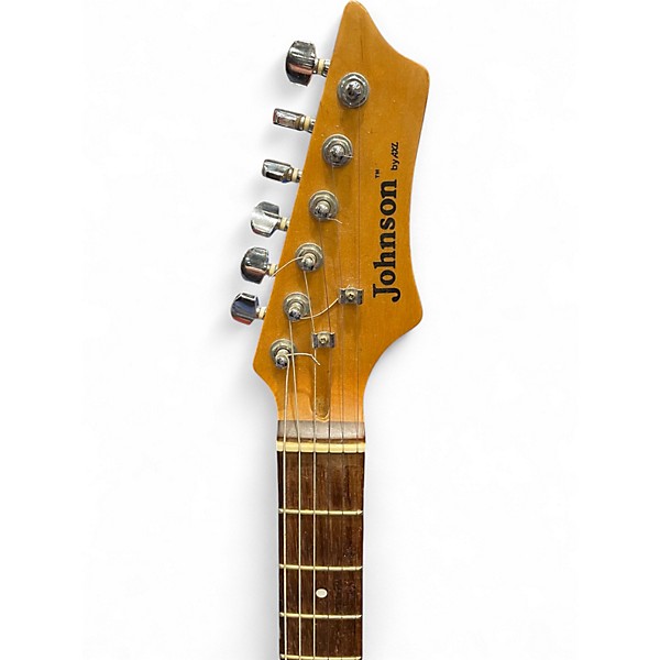 Used AXL JOHNSON STRAT Black Solid Body Electric Guitar