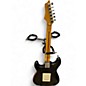 Used AXL JOHNSON STRAT Black Solid Body Electric Guitar