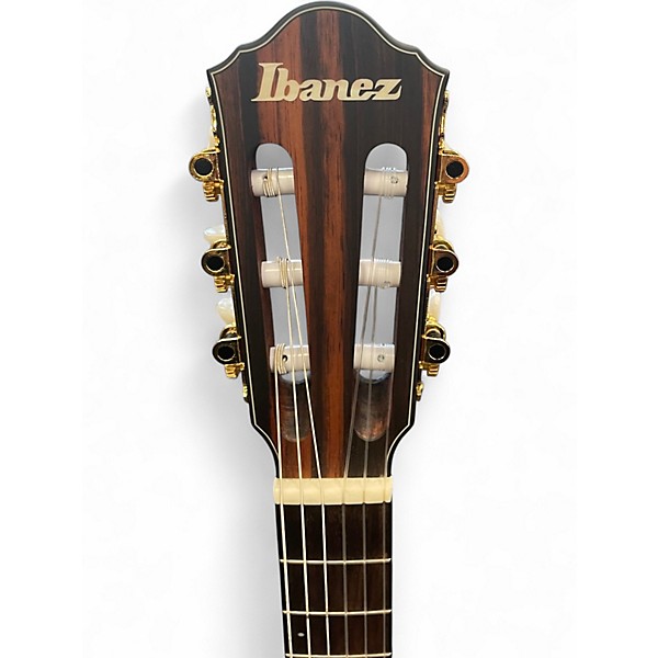 Used Ibanez FRH10N-IBF Metallic Blue Classical Acoustic Electric Guitar