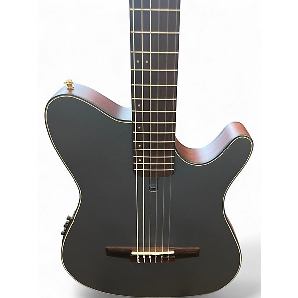Used Ibanez FRH10N-IBF Metallic Blue Classical Acoustic Electric Guitar