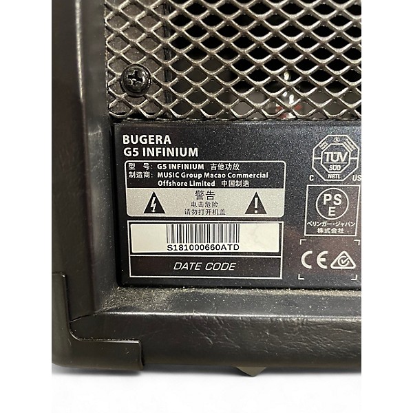 Used Bugera G5 INFINIUM Tube Guitar Amp Head