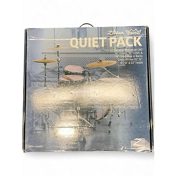 Used Zildjian 3 Piece L80 PACK WITH HEADS Cymbal