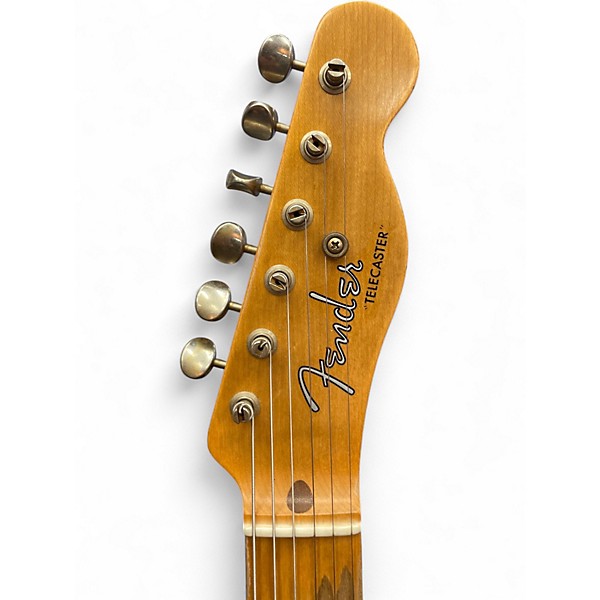 Used Fender 1954 journeyman telecaster Butterscotch Solid Body Electric Guitar