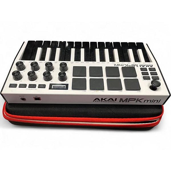 Used Akai Professional MPK Mini MKII MIDI Controller