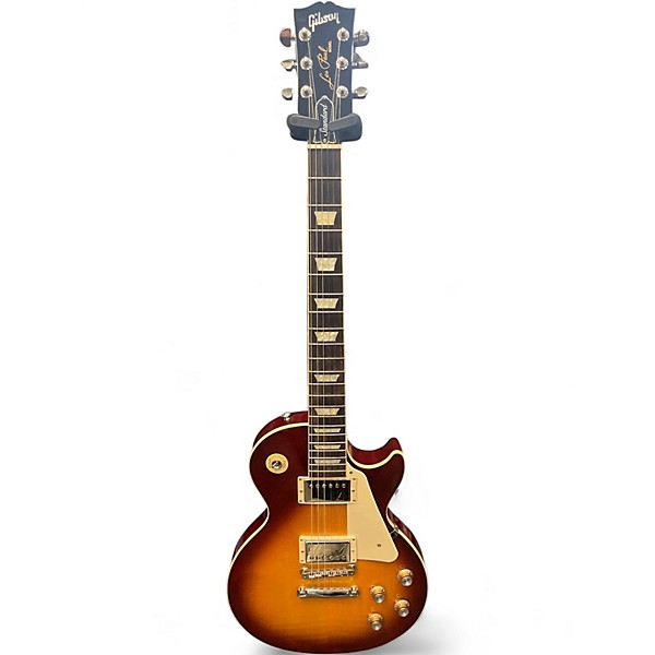 Used 2021 Gibson LES PAUL STANDARD 60S 2 Tone Sunburst Solid Body Electric Guitar