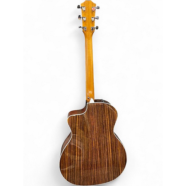 Used Taylor 214CE Deluxe Natural Acoustic Electric Guitar