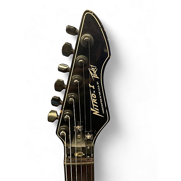 Used Peavey Nitro I Black Solid Body Electric Guitar