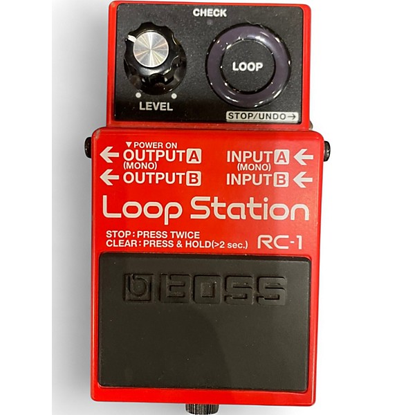 Used BOSS RC1 Loop Station Pedal