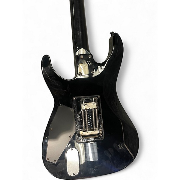 Used ESP LTD Kirk Hammett Signature White Zombie Custom Graphic Solid Body Electric Guitar