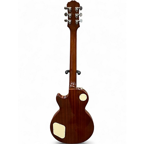 Used Epiphone Les Paul Standard Pro 2 Tone Sunburst Solid Body Electric Guitar