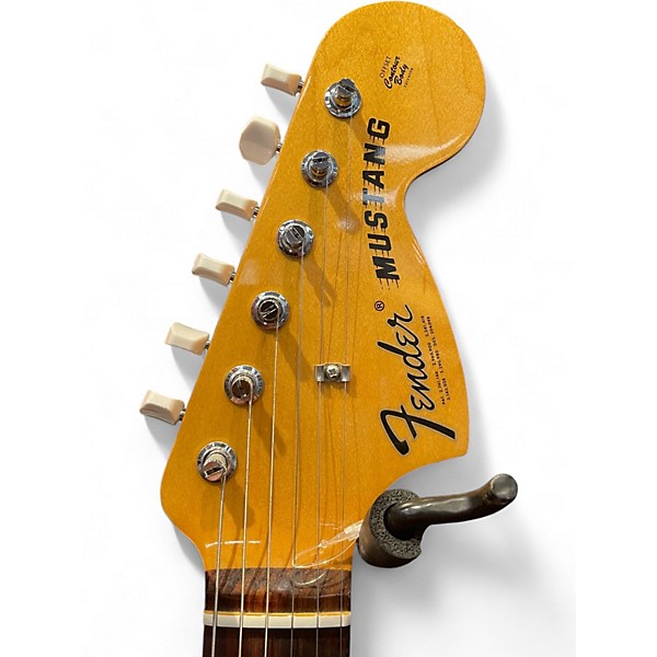 Used Fender Vintera II ‘70s Competition Mustang Orange Solid Body Electric Guitar
