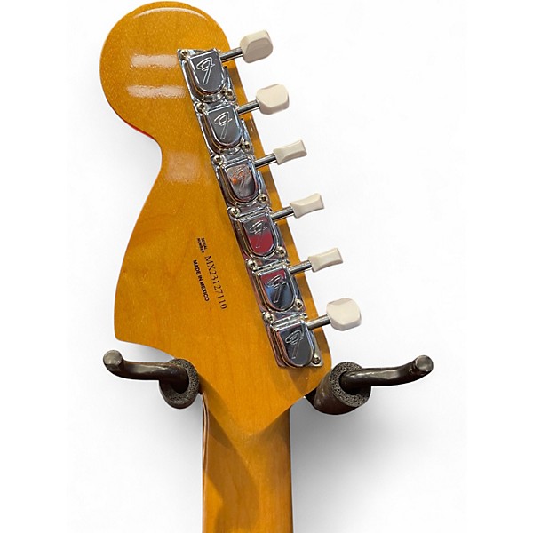 Used Fender Vintera II ‘70s Competition Mustang Orange Solid Body Electric Guitar
