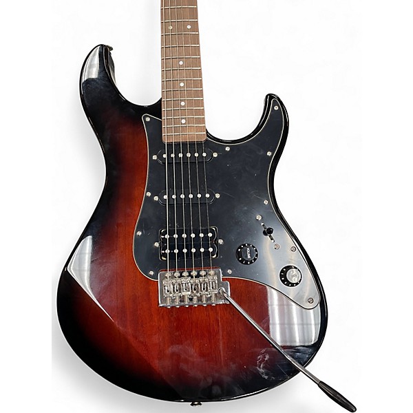 Used Yamaha Pacifica 2 Tone Sunburst Solid Body Electric Guitar