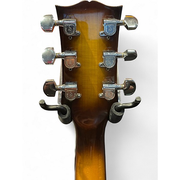 Vintage 1977 Gibson Les Paul Standard 2 Color Sunburst Solid Body Electric Guitar