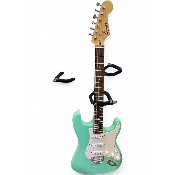 Used Squier Sonic Stratocaster HT Seafoam Green Solid Body Electric Guitar
