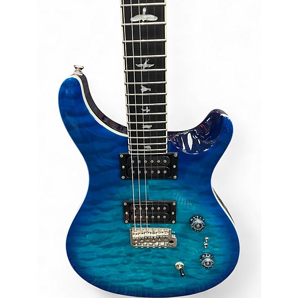 Used PRS SE Custom 24-08 Lake Placid Blue Solid Body Electric Guitar