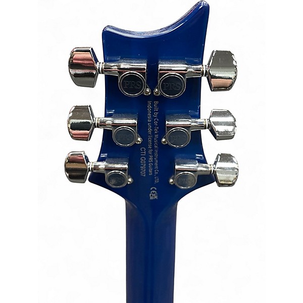 Used PRS SE Custom 24-08 Lake Placid Blue Solid Body Electric Guitar