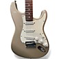Used Warmoth stratocaster Shoreline Gold Solid Body Electric Guitar