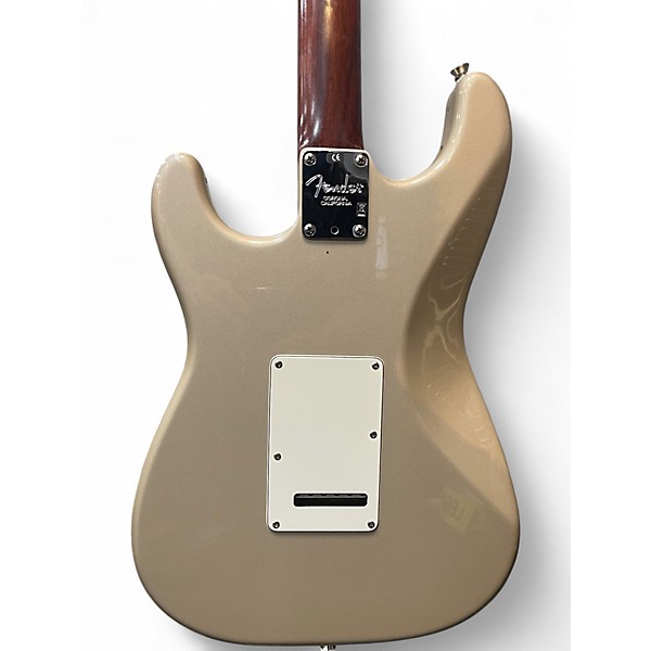 Used Warmoth stratocaster Shoreline Gold Solid Body Electric Guitar