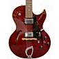 Used 1990s Guild Starfire II Trans Red Hollow Body Electric Guitar