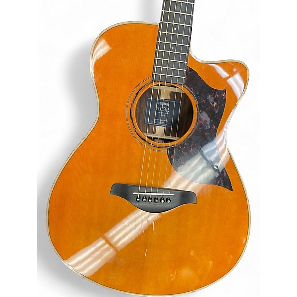 Used Yamaha AC3R Natural Acoustic Electric Guitar