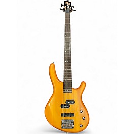 Used Cort Action Bass Trans Amber Electric Bass Guitar