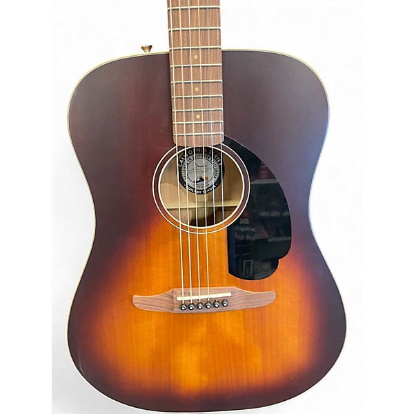 Used Fender Redondo Sunburst Acoustic Electric Guitar