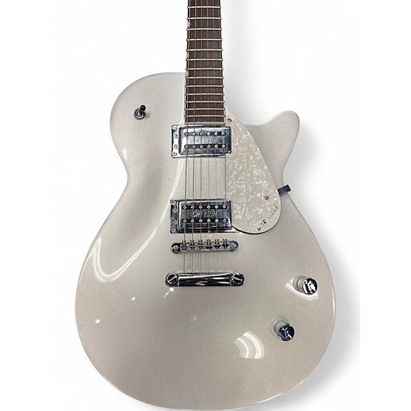 Used Gretsch Guitars G5426 Electromatic Jet Club Silver Hollow Body Electric Guitar