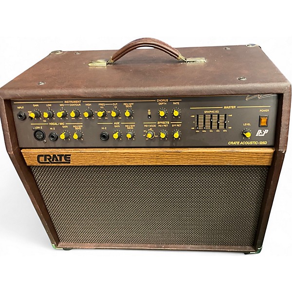 Used Crate Acoustic-125D Acoustic Guitar Combo Amp