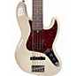 Used Fender American Professional Jazz Bass 5str Olympic White Electric Bass Guitar