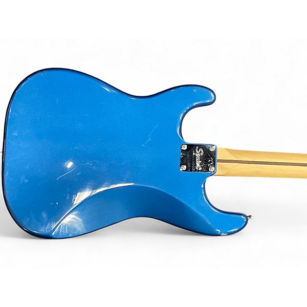Used 2021 Squier Bullet Stratocaster Blue Solid Body Electric Guitar