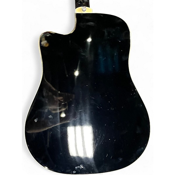Used Ibanez V70CE Black Acoustic Electric Guitar