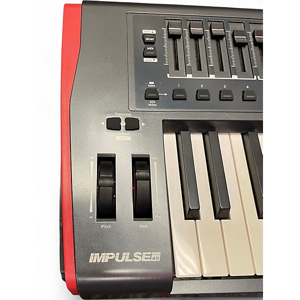 Used Novation Impulse 49 Key MIDI Controller