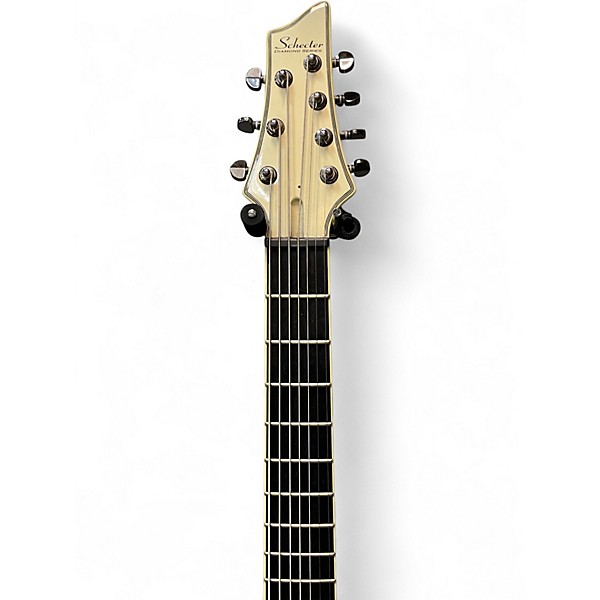 Used Schecter Guitar Research C7 Blackjack Alpine White Solid Body Electric Guitar