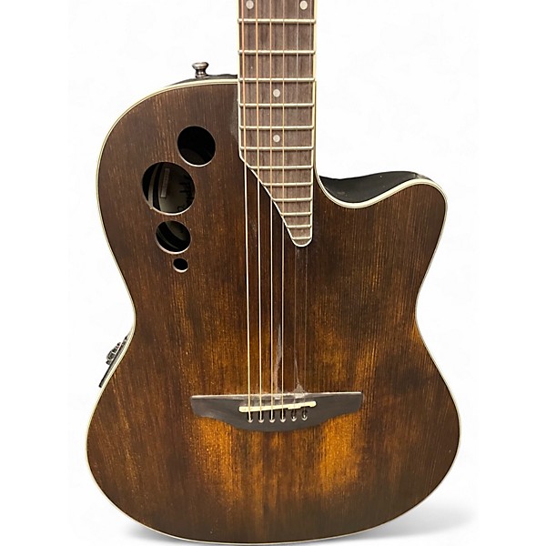 Used Ovation APPLAUSE AE44-7S Mahogany Acoustic Electric Guitar