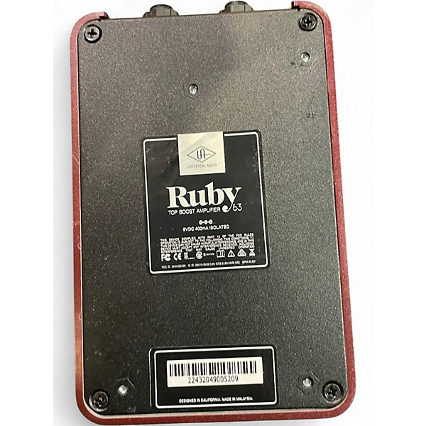 Used Universal Audio Ruby '63 Effect Pedal