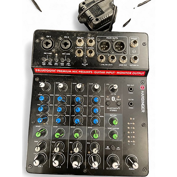 Used Harbinger LV8 Digital Mixer