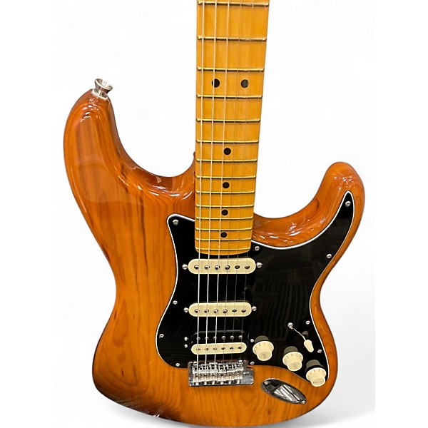 Used 2024 Fender American Professional II Stratocaster Natural Solid Body Electric Guitar