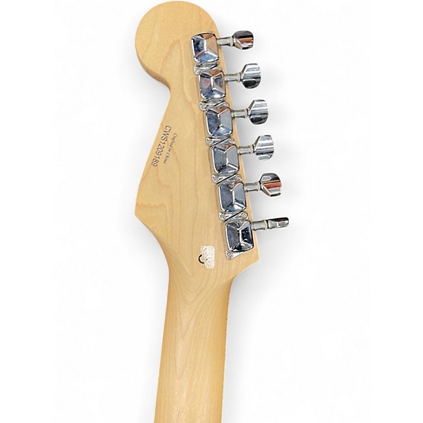 Used Starcaster by Fender Stratocaster Vintage White Solid Body Electric Guitar