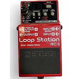 Used BOSS RC3 Loop Station Pedal