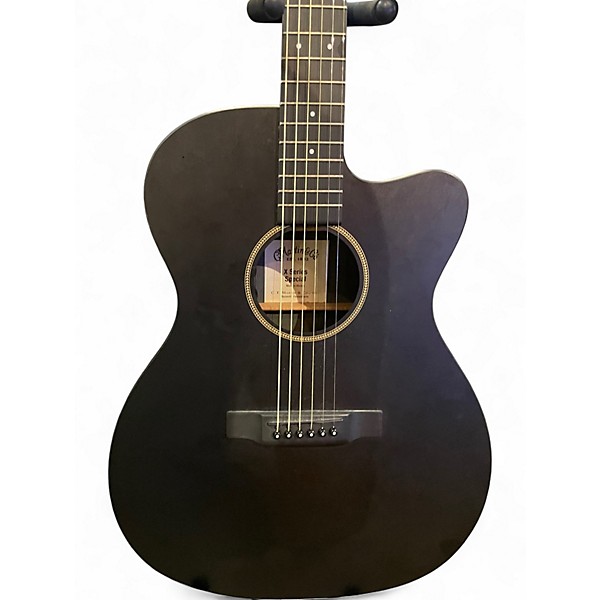 Used Martin Special X Style 000 Cutaway Black Acoustic Electric Guitar