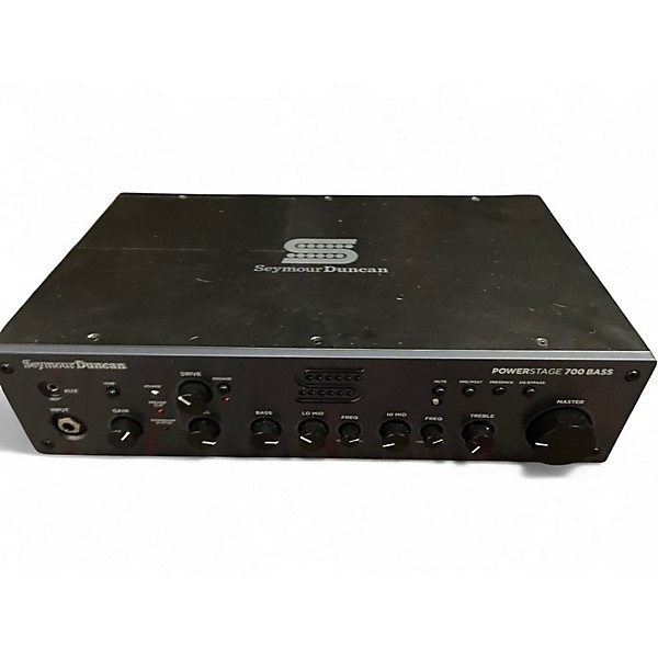 Used Seymour Duncan PowerStage 700 700W Bass Amp Head Black Bass Amp Head