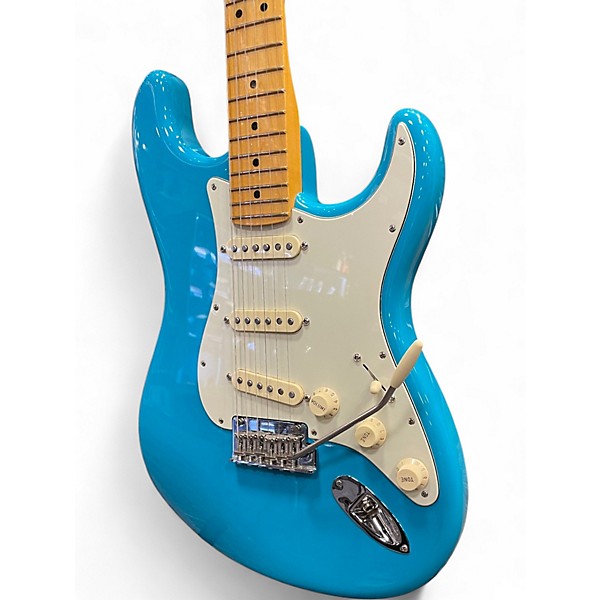 Used Fender American Professional II Stratocaster Blue Solid Body Electric Guitar