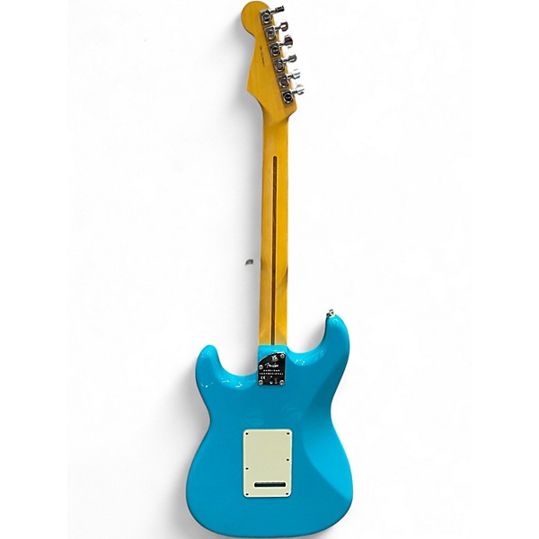 Used Fender American Professional II Stratocaster Blue Solid Body Electric Guitar
